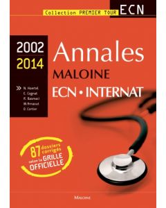 Annales Maloine ECN : Internat 2002-2014