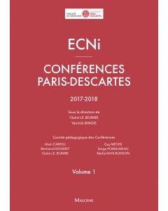 ECNi : Conférences Paris-Descartes Volume 1  2017-2018